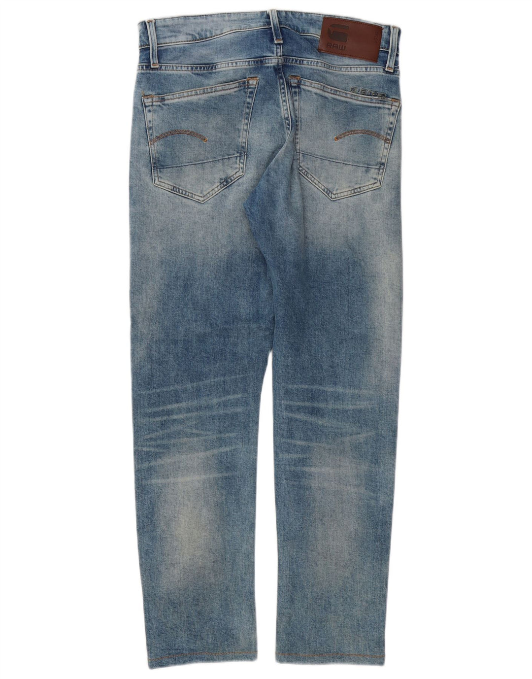 G-Star Ανδρικό 3301 Slim Jeans W29 L29 Μπλε Βαμβακερό