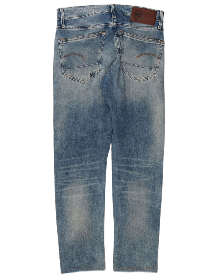 G-Star Ανδρικό 3301 Slim Jeans W29 L29 Μπλε Βαμβακερό