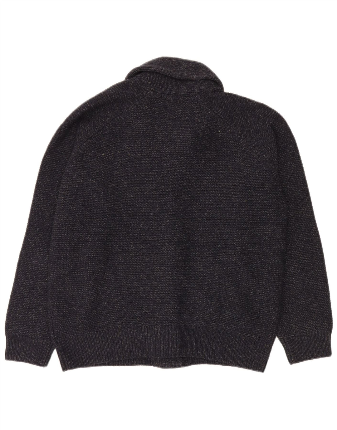 Marks & Spencer Ανδρική ζακέτα πουλόβερ Μεγάλο Navy Blue Ακρυλικό