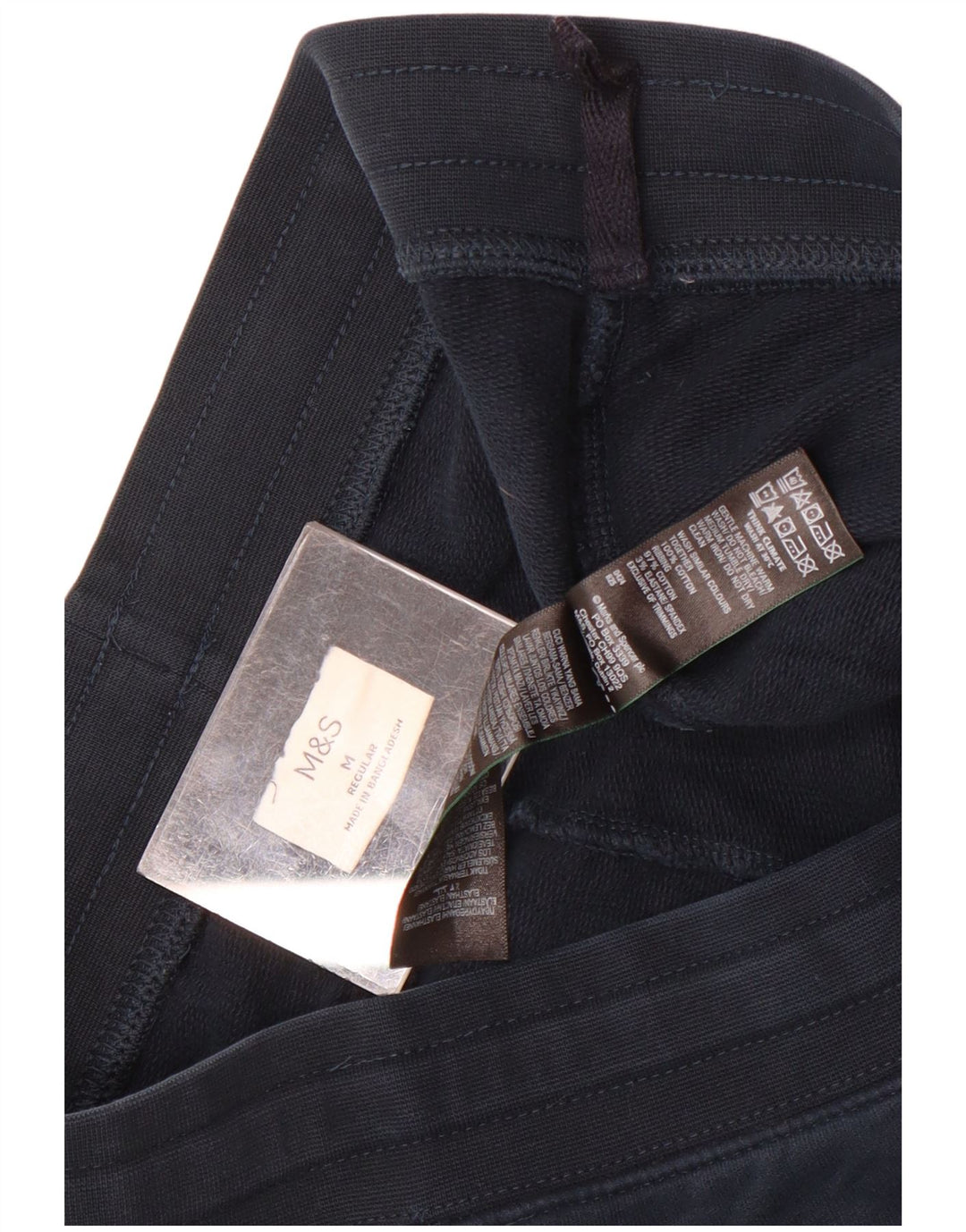 Ανδρικό αθλητικό σορτς Marks & Spencer κανονικό βαμβακερό μεσαίο ναυτικό