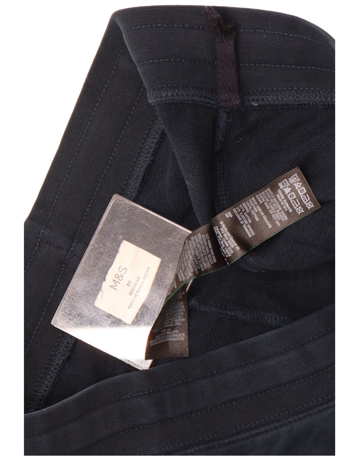 Ανδρικό αθλητικό σορτς Marks & Spencer κανονικό βαμβακερό μεσαίο ναυτικό