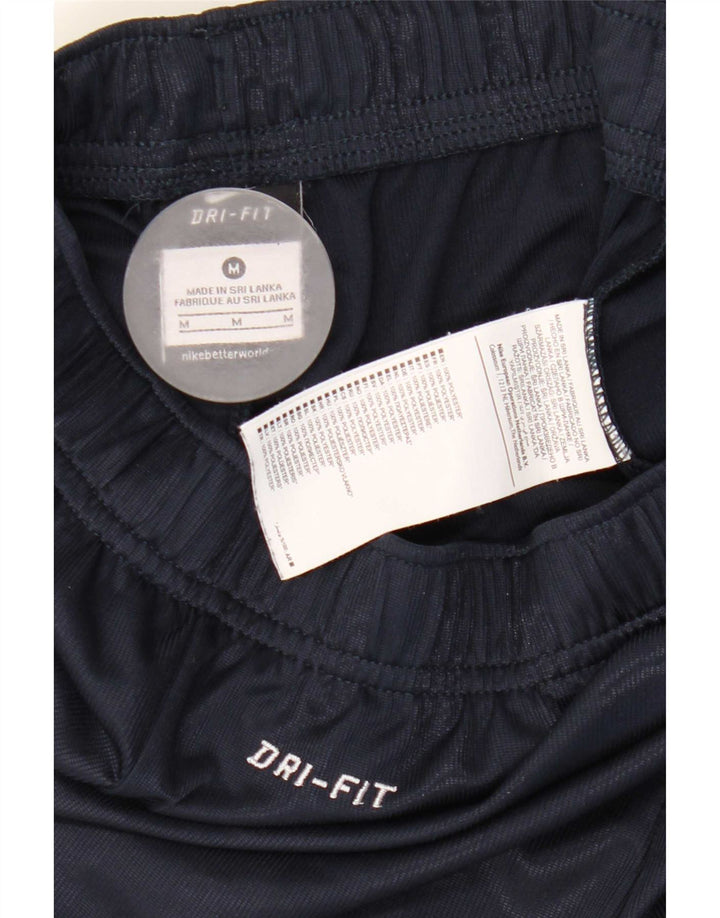 Ανδρικό αθλητικό σορτς Nike Dri Fit με μεσαίο μπλε ναυτικό ριγέ πολυεστέρα