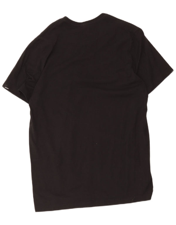 Adidas Ανδρικό ψηλό γραφικό T-Shirt Top XL Μαύρο βαμβακερό