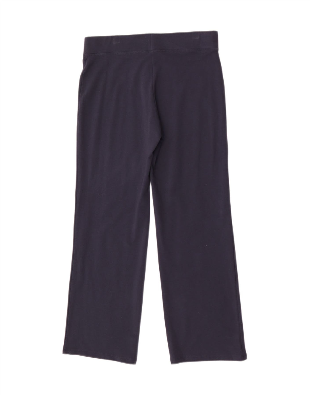 Marks & Spencer Γυναικεία φόρμα παντελόνια UK 12 Medium Navy Blue Cotton