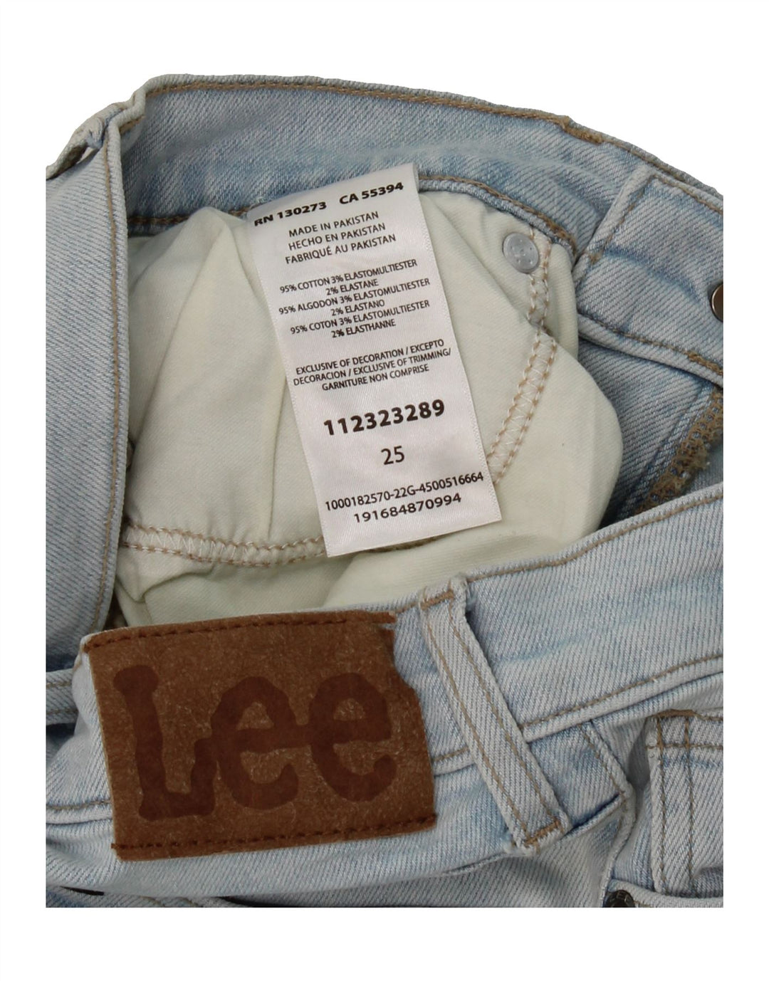 LEE Womens Distressed Flared Jeans W25 L32 Blue Cotton Vintage Lee and Second-Hand Lee from Messina Hembry 