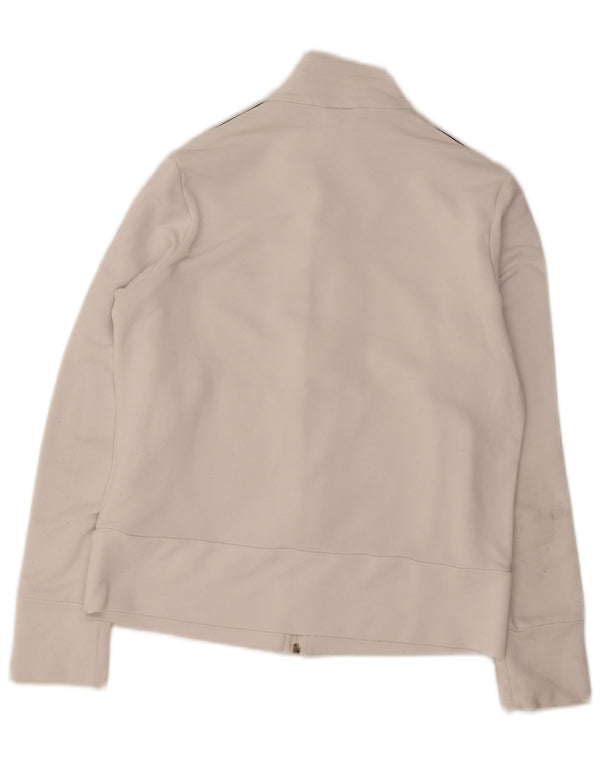 Γυναικεία αθλητική φόρμα Adidas Top Jacket UK 16 Large White Polyester