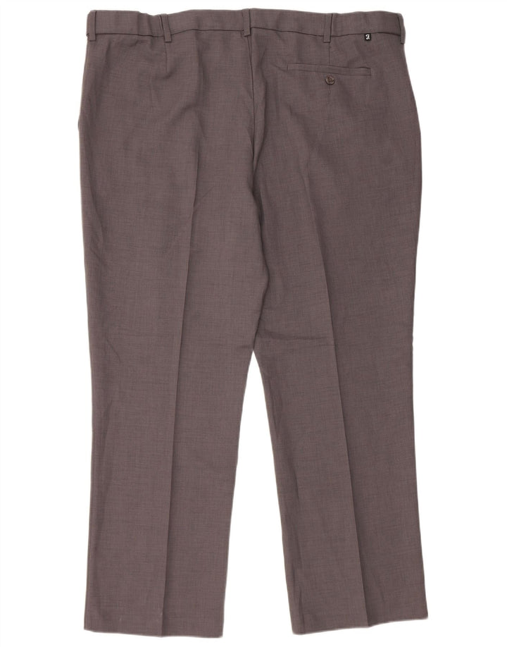 Farah Ανδρικό ίσιο παντελόνι Chino W42 L29 Γκρι Πολυεστέρας