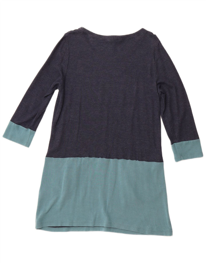 WHITE STUFF Γυναικείο φόρεμα A-Line UK 16 Large Navy Blue Colourblock