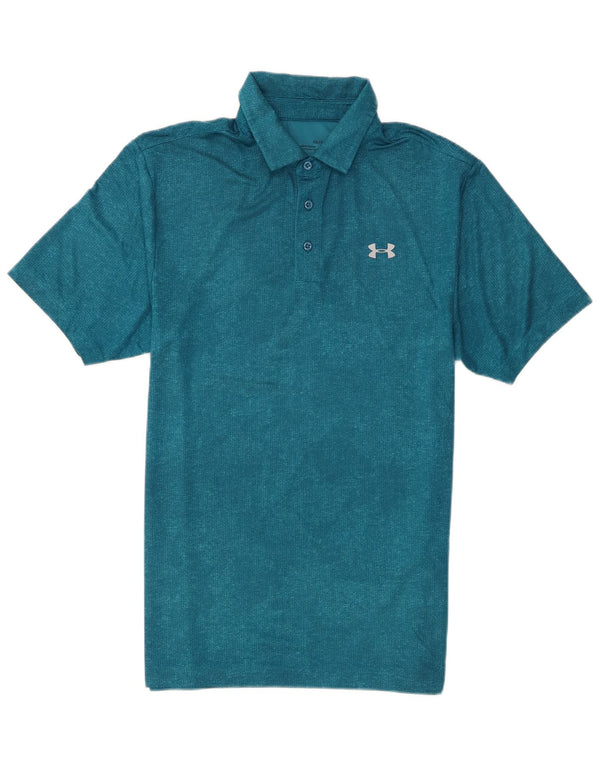 Ανδρικό μπλουζάκι πόλο Under Armor Heat Gear Μικρό Μπλε