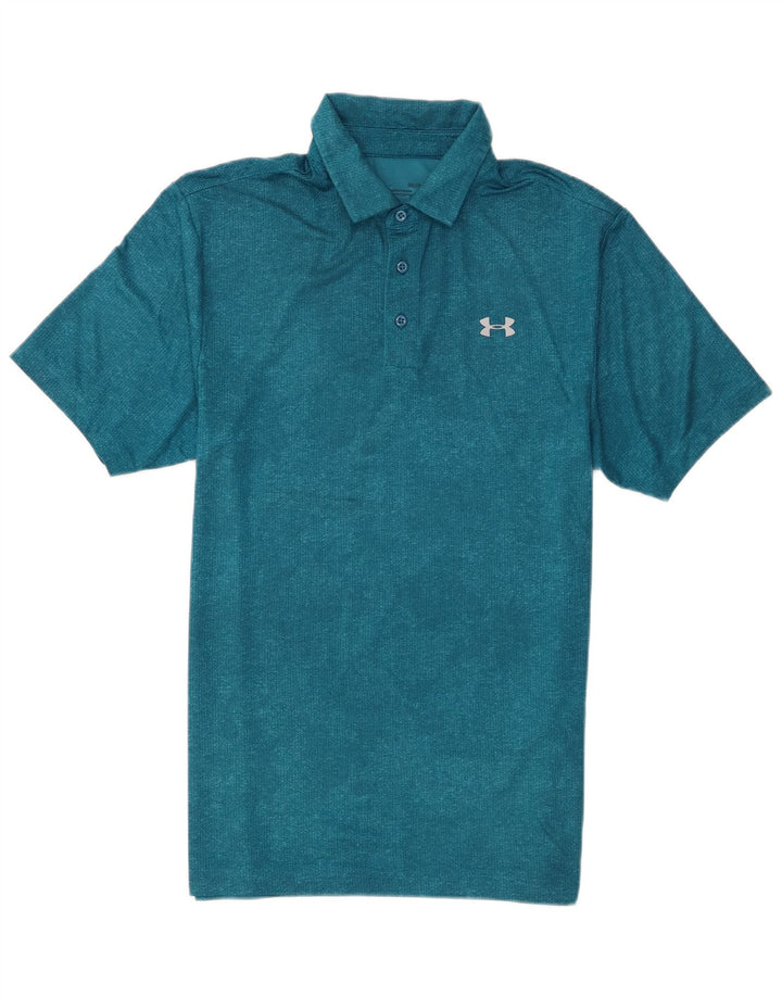 Ανδρικό μπλουζάκι πόλο Under Armor Heat Gear Μικρό Μπλε