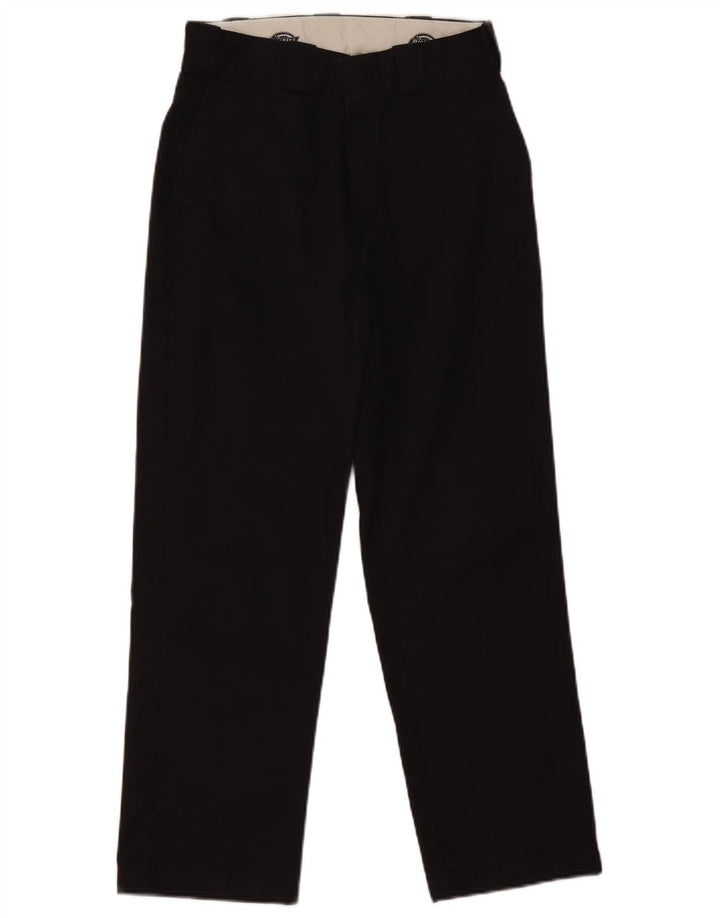 Dickies Γυναικείο ίσιο παντελόνι Chino W26 L26 Μαύρο πολυεστέρα