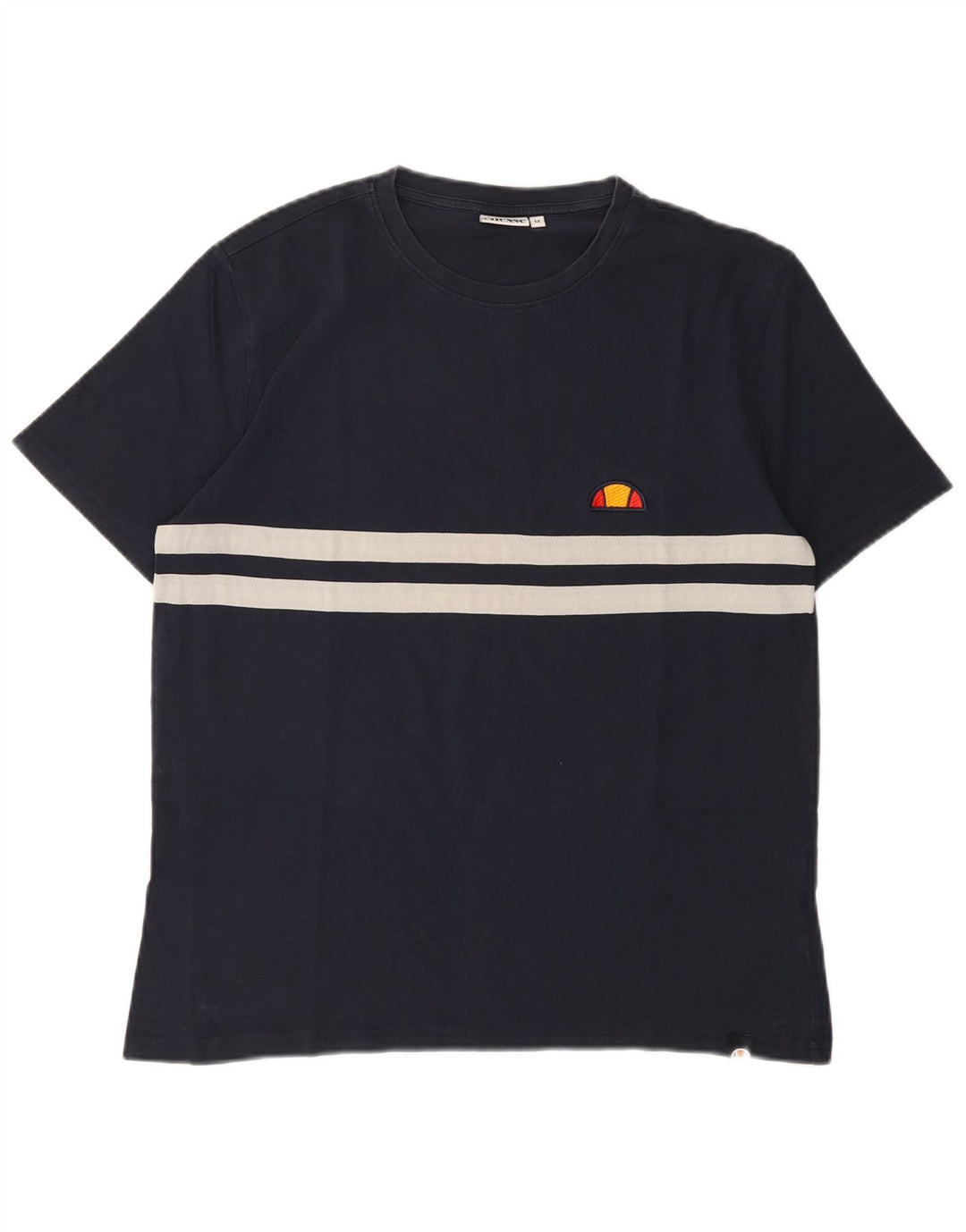 Ανδρικό T-Shirt Ellesse Top Βαμβακερό μεσαίο μπλε ναυτικό ριγέ