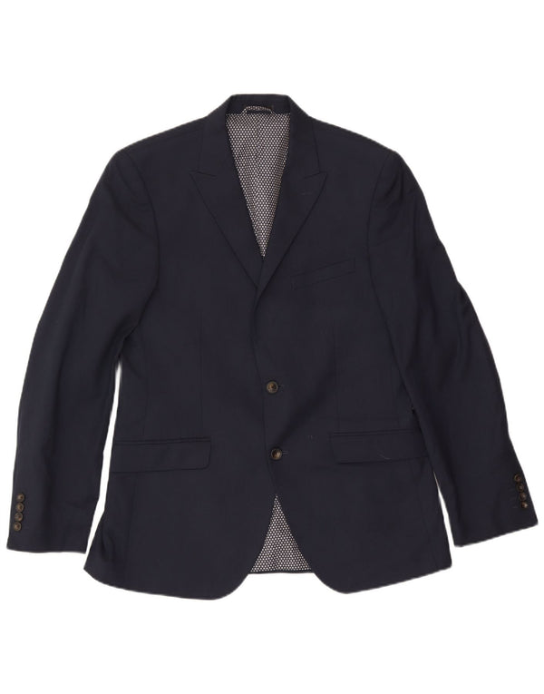 Marks & Spencer Ανδρικό μπλέιζερ με 2 κουμπιά μπουφάν UK 40 Medium Navy Blue
