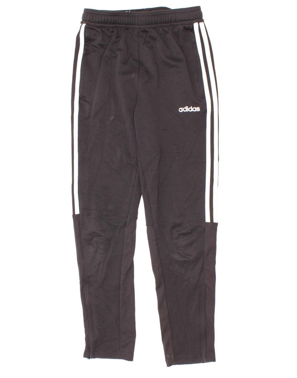 Παντελόνι αθλητικής φόρμας Adidas Boys Climalite 11-12 ετών μαύρο πολυεστέρα