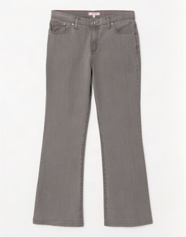 Γυναικεία Marks & Spencer Per Una Bootcut Jeans UK 14 Medium W34 L28 Grey