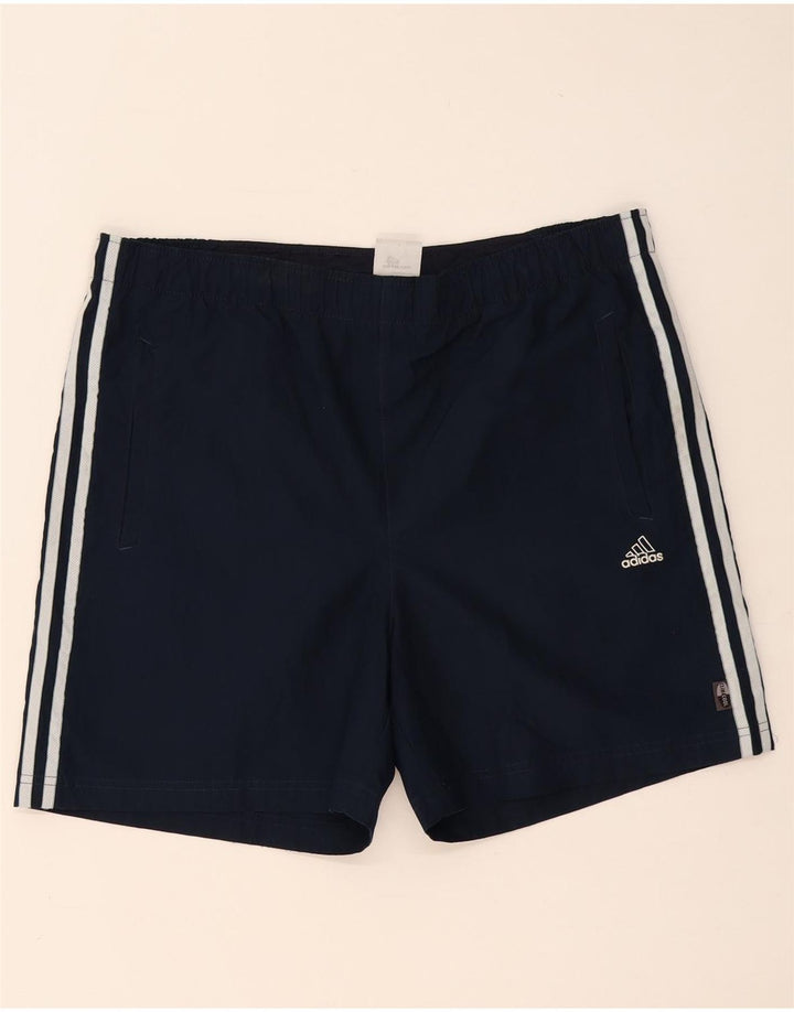 Ανδρικό σορτς Adidas Climacool με μεσαίο μπλε ναυτικό πολυεστέρα