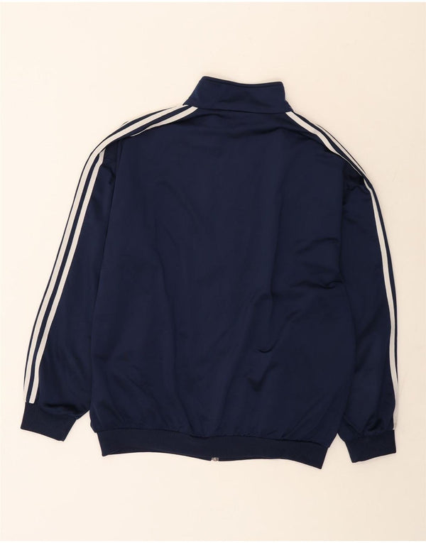 Ανδρική φόρμα Adidas Top Jacket UK 44/46 Large Navy Blue Polyester