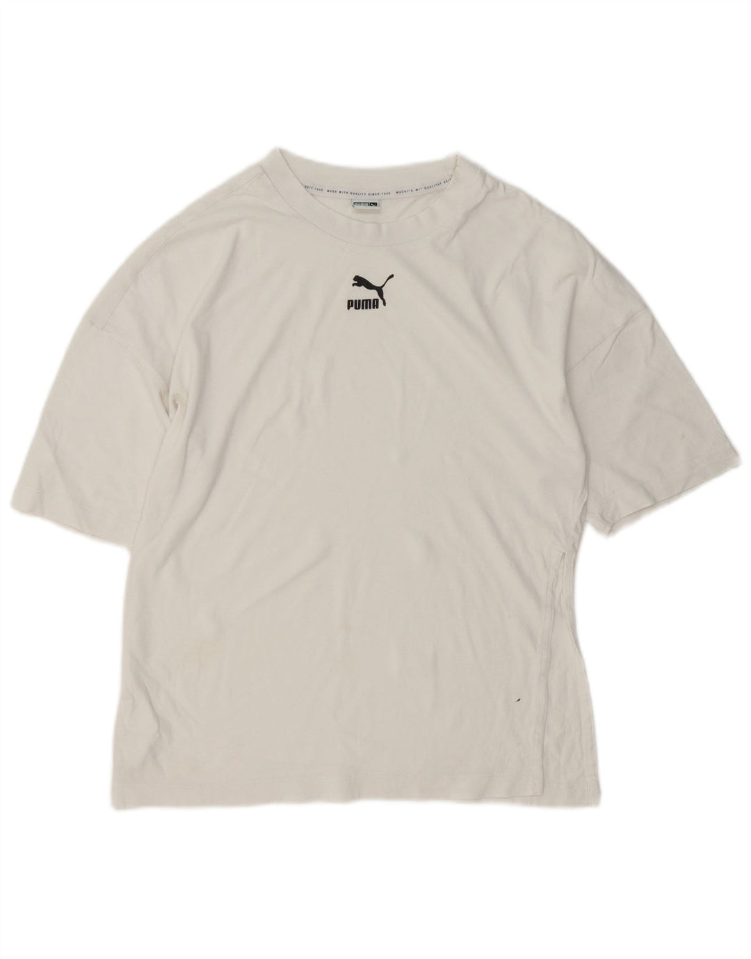 Ανδρικό T-Shirt Puma Top XS Λευκό βαμβακερό