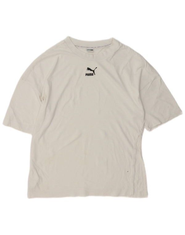 Ανδρικό T-Shirt Puma Top XS Λευκό βαμβακερό