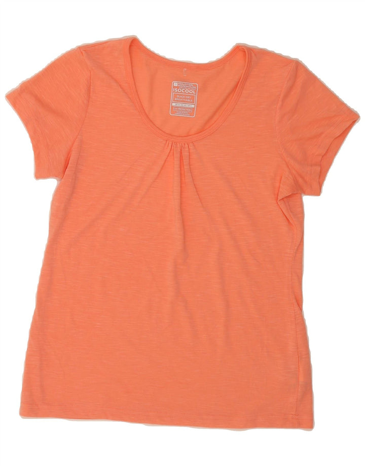 MOUNTAIN WAREHOUSE Womens IsoCool T-Shirt Top UK 12 Medium  Orange Vintage Mountain Warehouse and Second-Hand Mountain Warehouse from Messina Hembry 