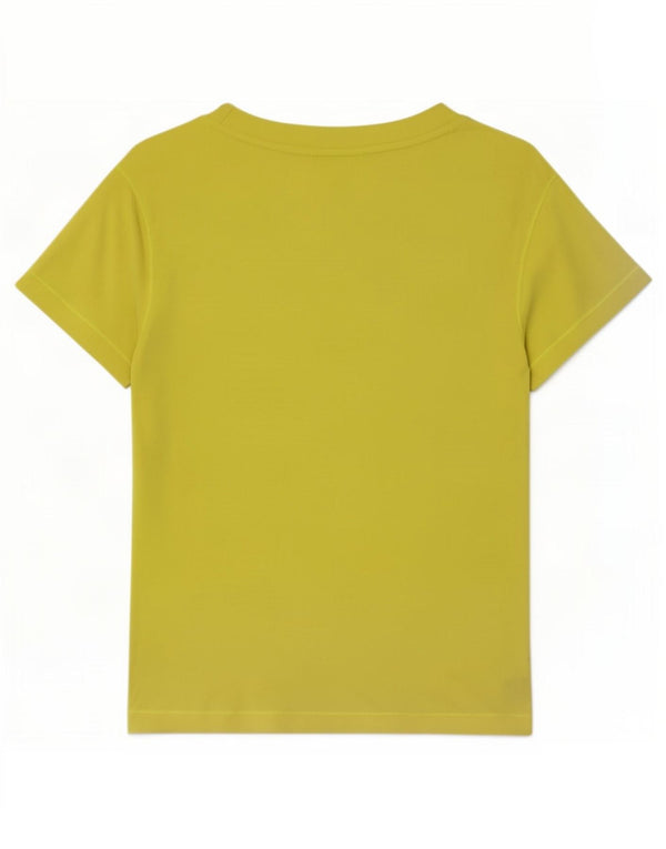 Adidas Γυναικείο T-Shirt Poplin UK 14 Medium Green Polyamide