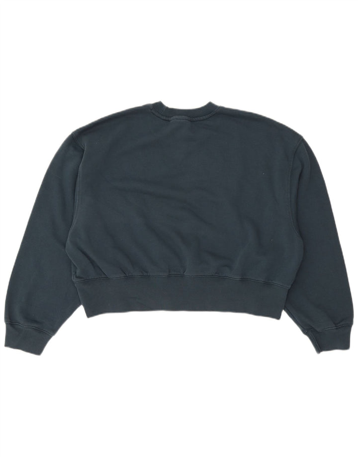 Γυναικεία φούτερ Adidas Crop Oversized Jumper UK 8/10 Small Navy Blue