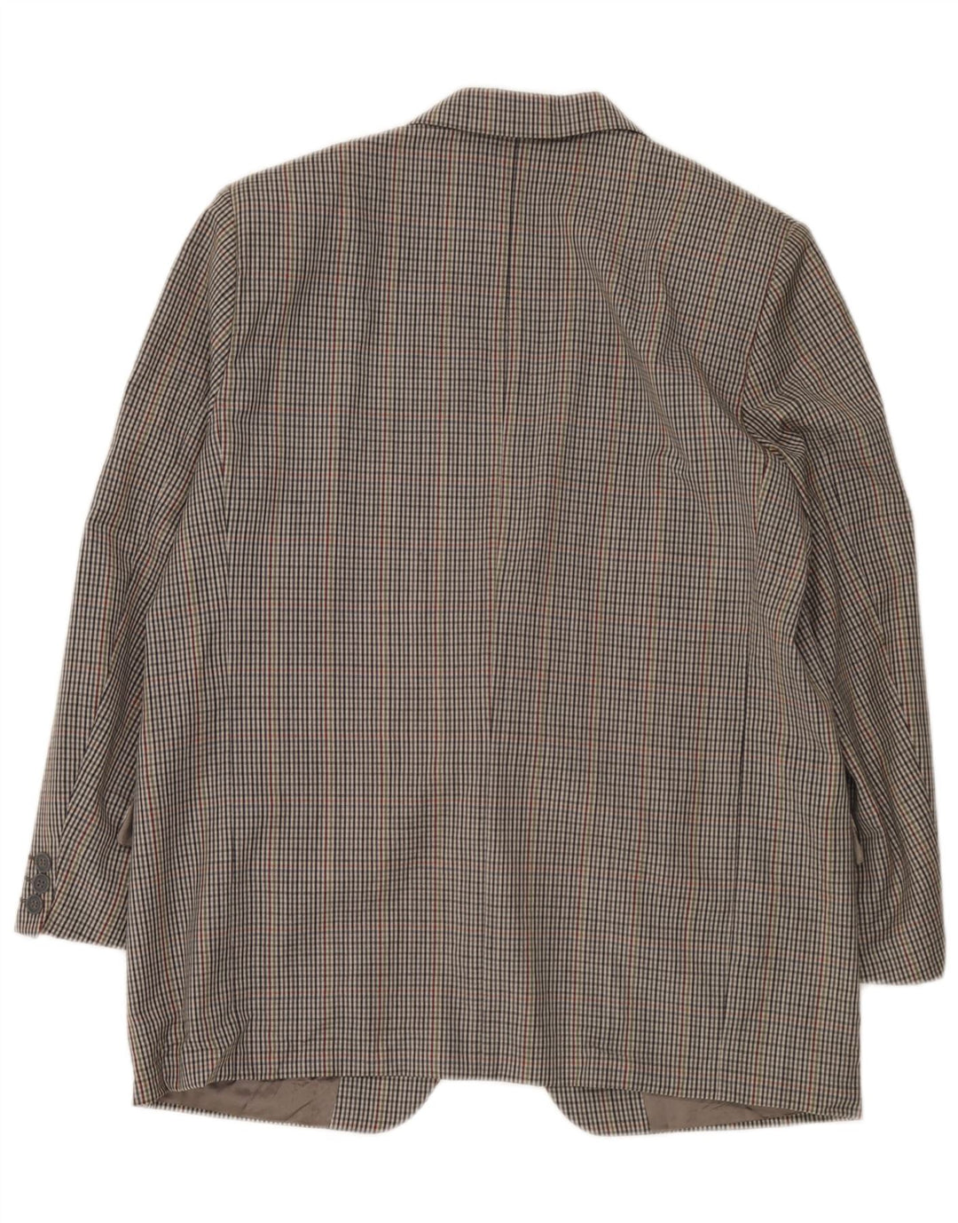 Vintage Ανδρικό σακάκι με 2 κουμπιά σακάκι UK 38 Medium Grey Houndstooth