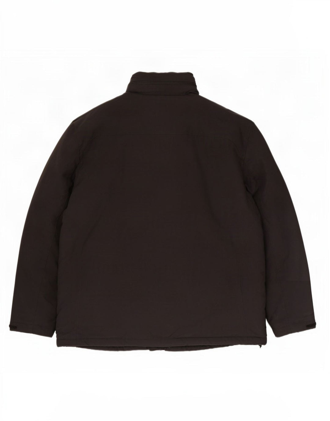 Ανδρικό μπουφάν με κουκούλα Marks & Spencer UK 44 2XL μαύρο πολυεστέρα