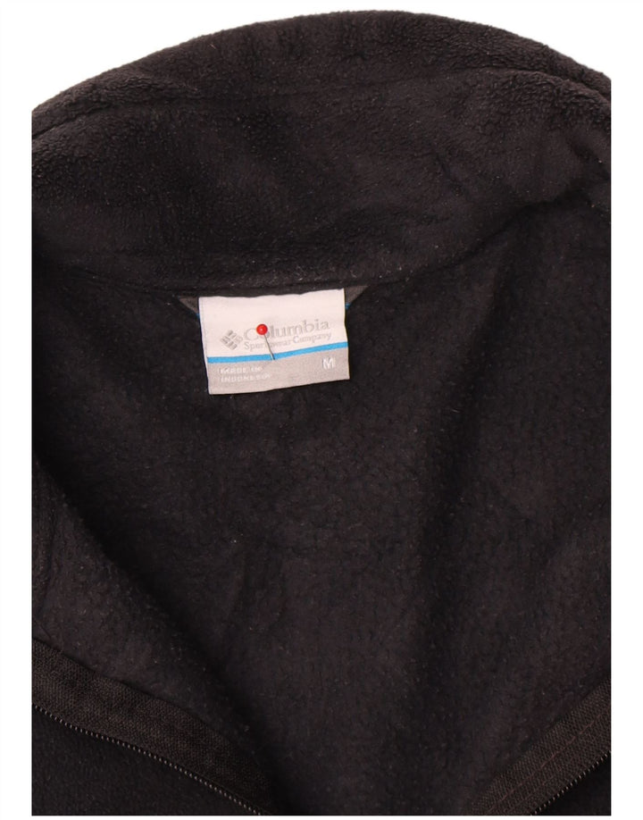 Columbia Ανδρικό Fleece Jacket UK 38 Medium Black Polyester
