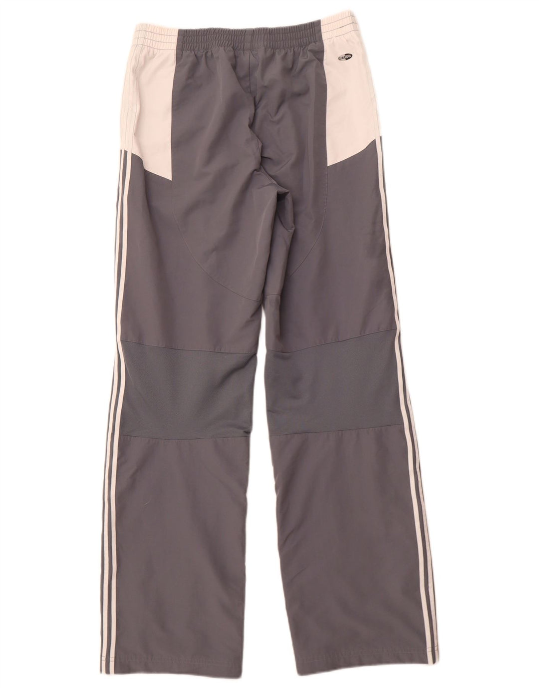 ADIDAS Boys Climacool Casual Παντελόνι 15-16 ετών W32 L32 Grey Colourblock