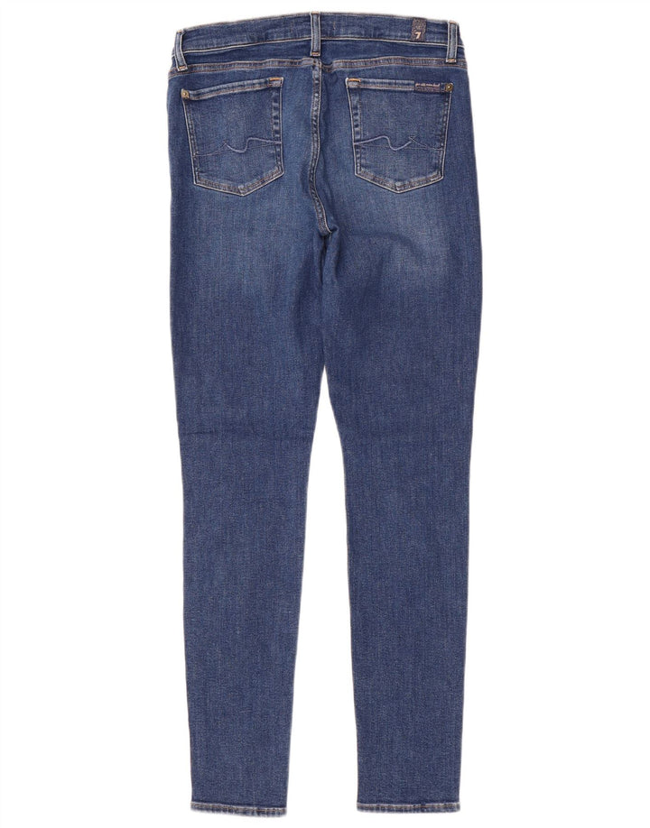 7 For All Mankind Γυναικεία Skinny Jeans W30 L30 Blue Polyester