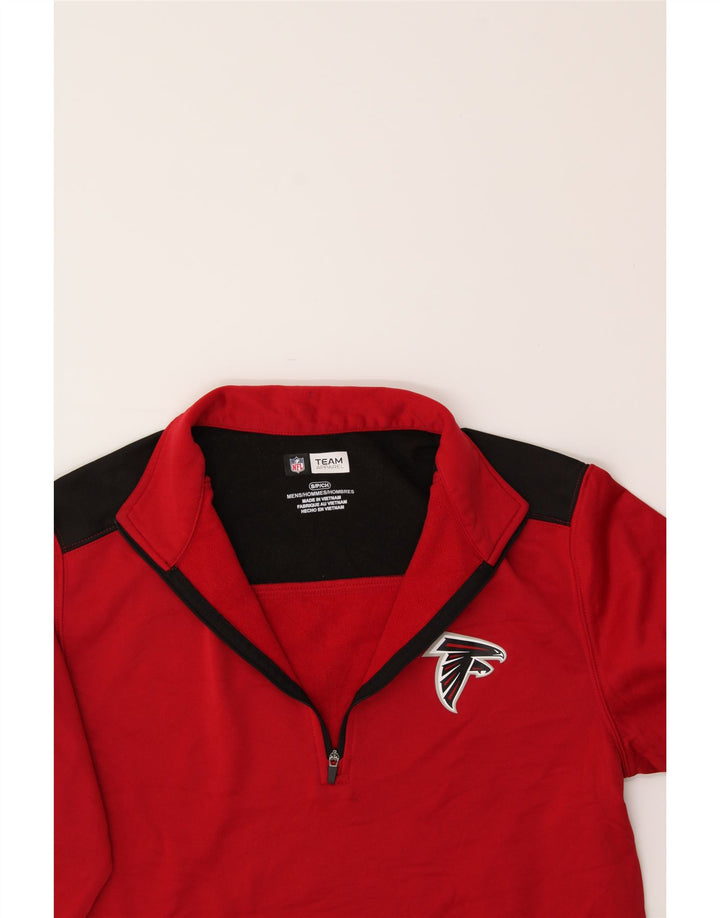 NFL Mens Philadelphia Eagles Graphic Pullover Tracksuit Top Small Red Vintage NFL and Second-Hand NFL from Messina Hembry 