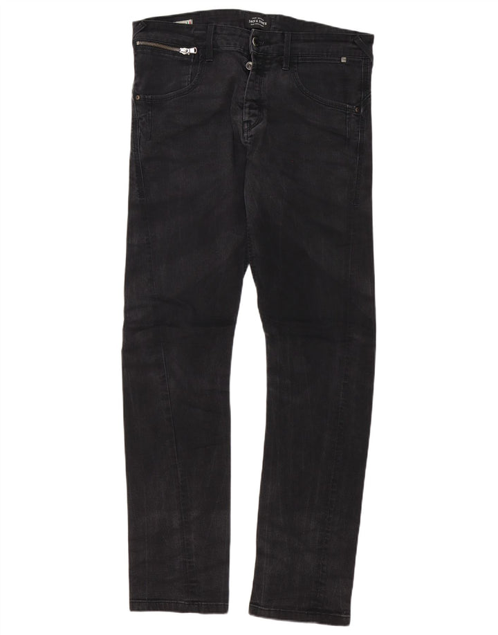 Jack & Jones Ανδρικό Slim Jeans W32 L34 Μαύρο