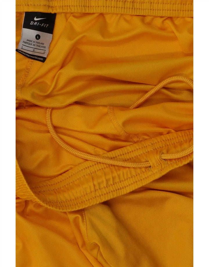 Ανδρικό αθλητικό σορτς Nike Dri Fit σε μεγάλο κίτρινο πολυεστέρα