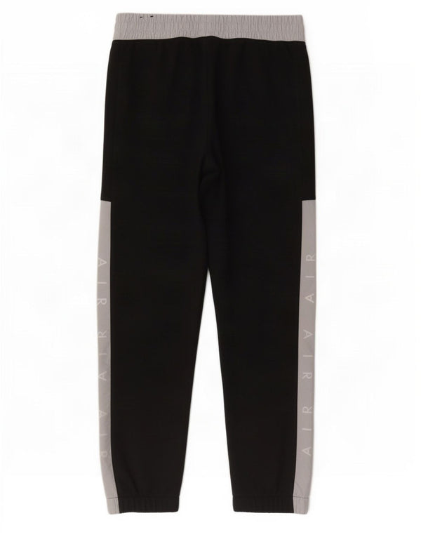 Nike Girls Tracksuit Trousers Joggers 13-14 Years XL Black Colourblock