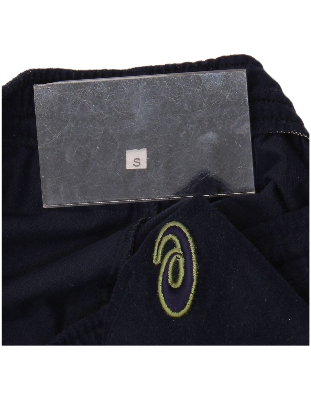 Ανδρική βελούδινη αθλητική φόρμα ASICS Small Navy Blue