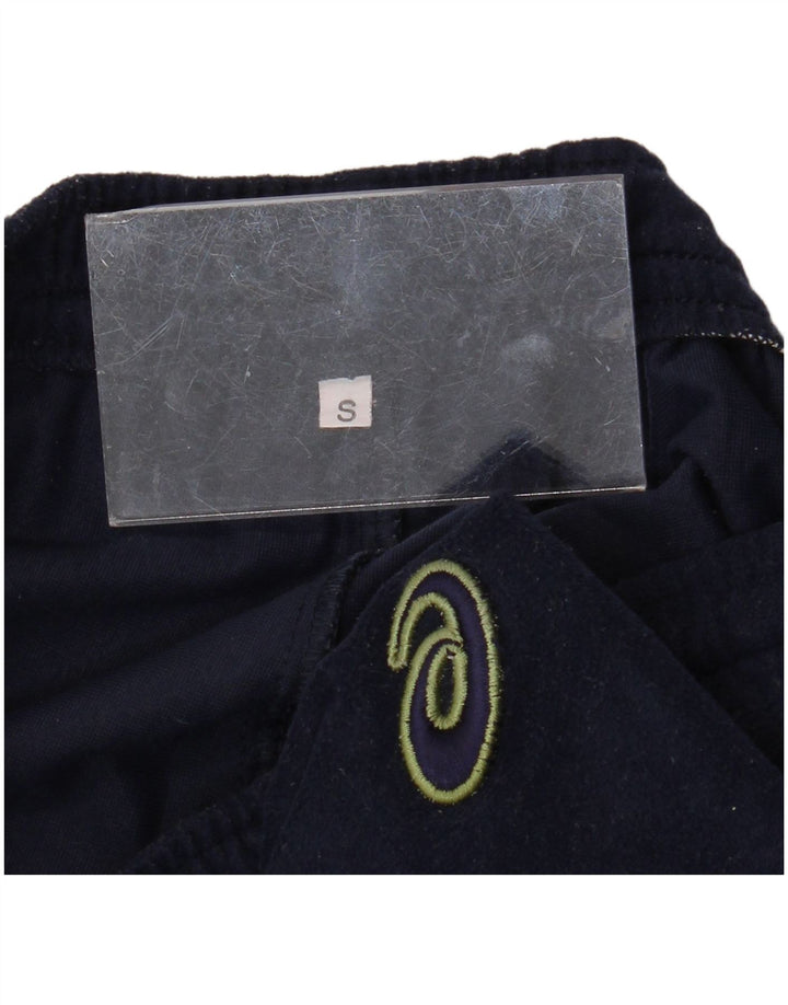 Ανδρική βελούδινη αθλητική φόρμα ASICS Small Navy Blue