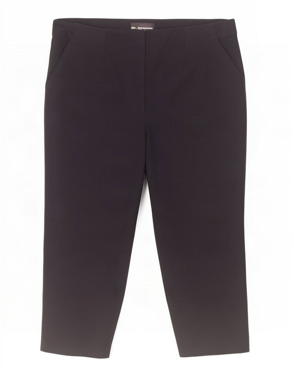 Marks & Spencer Γυναικείο ψηλόμεσο παντελόνι Capri UK 18 XL W36 L22 Navy Blue