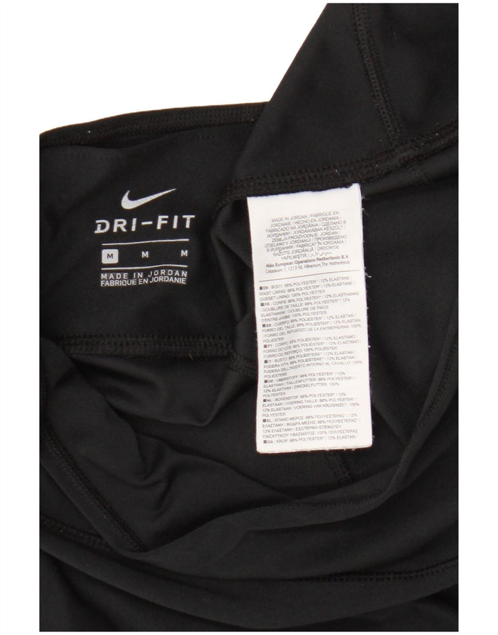 Γυναικείο κολάν Nike Dri Fit UK 14 Μεσαίο μαύρο πολυεστέρα