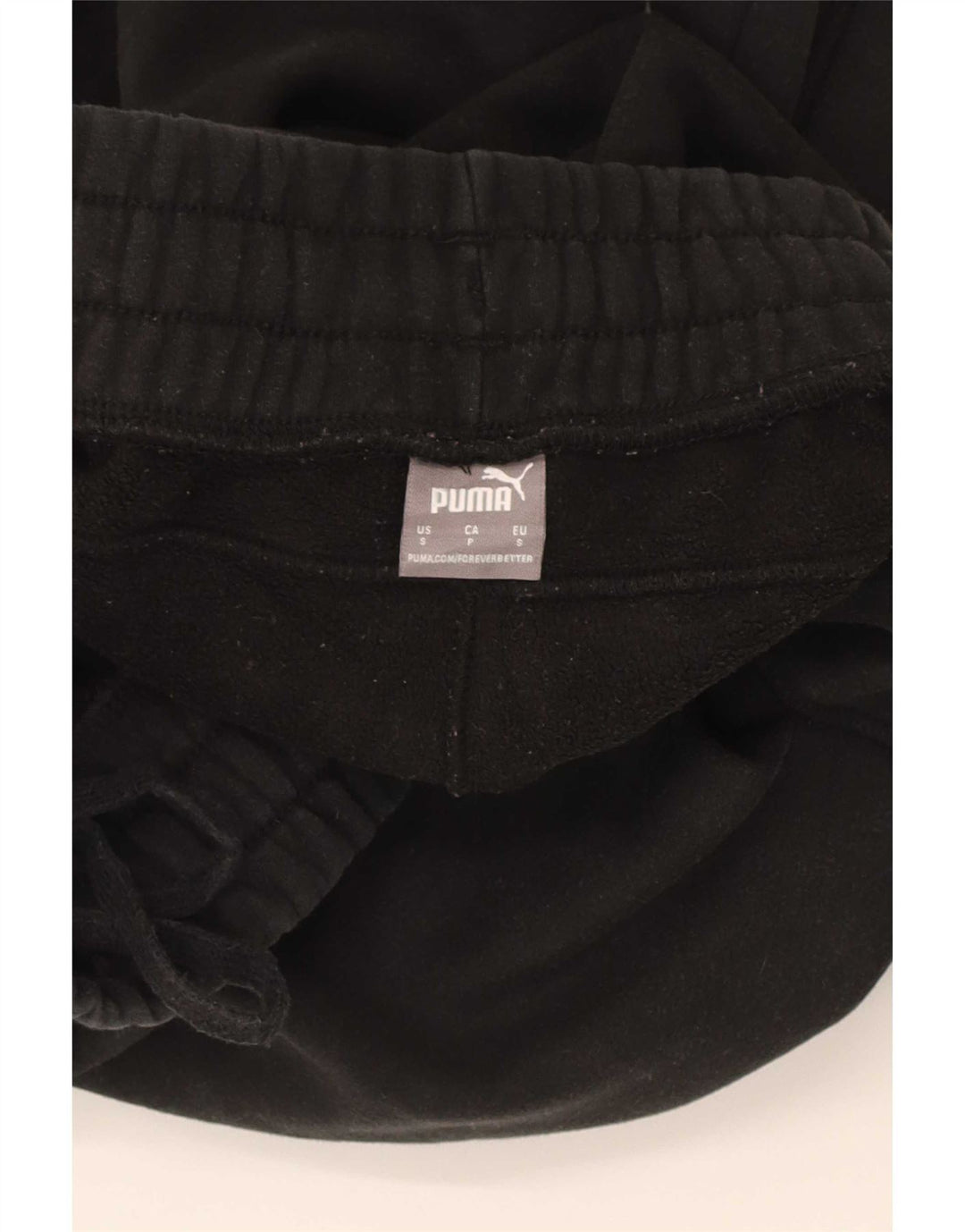 Ανδρική αθλητική φόρμα Puma Παντελόνι Joggers Μικρό μαύρο βαμβακερό