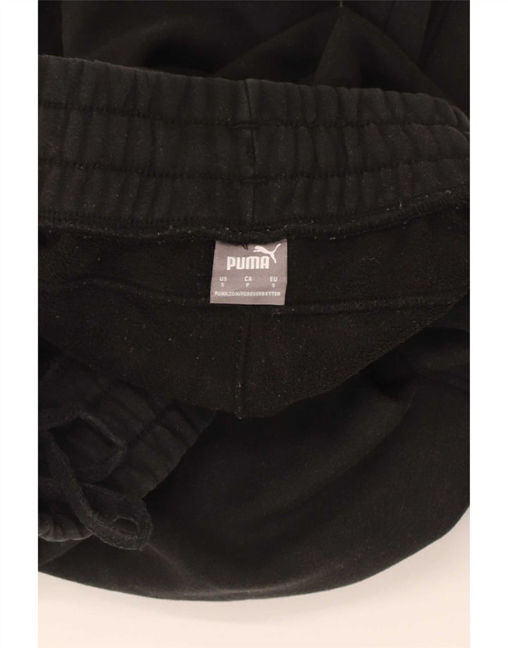 Ανδρική αθλητική φόρμα Puma Παντελόνι Joggers Μικρό μαύρο βαμβακερό