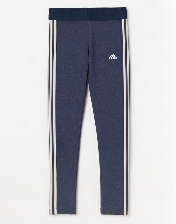 Γυναικείο κολάν Adidas UK 12/14 Medium Navy Blue βαμβακερό