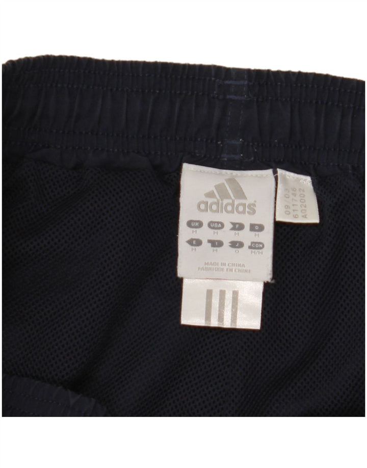 Ανδρικό αθλητικό σορτς Adidas από μεσαίο μπλε ναυτικό πολυεστέρα
