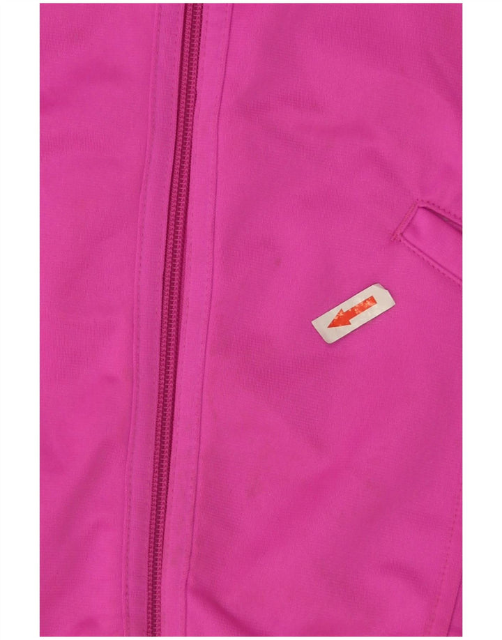 Diadora Γυναικεία αθλητική φόρμα Top Jacket UK 14 Medium Pink Polyester
