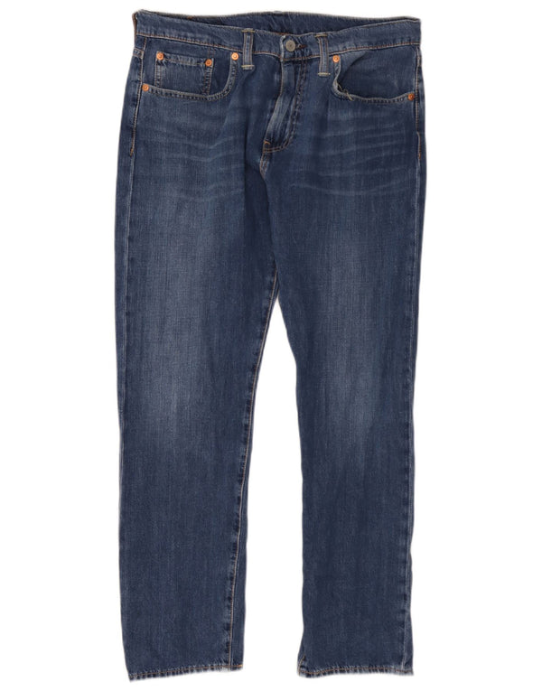 Levi's Mens 502 Tapered Jeans W32 L30 Blue Cotton