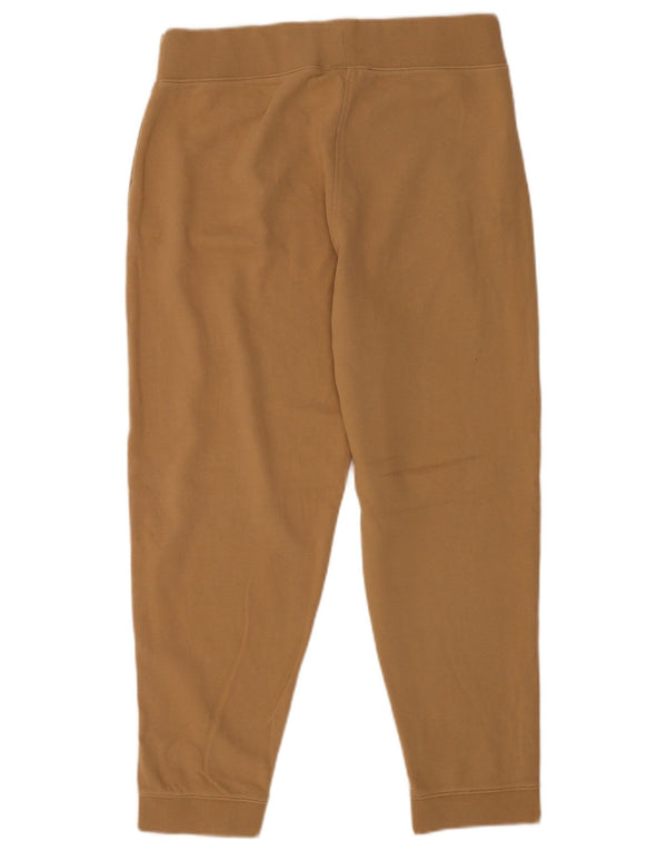 Hugo Boss Γυναικεία Joggers Παντελόνια Capri UK 16 Large Brown Βαμβακερά