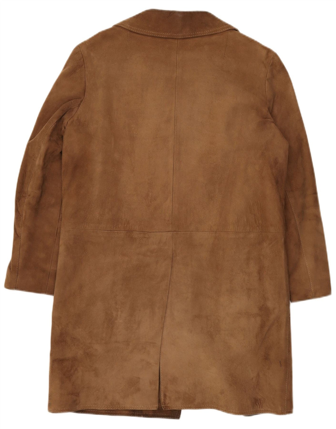 VINTAGE Γυναικείο παλτό Sherpa Suede EU 38 Medium Beige