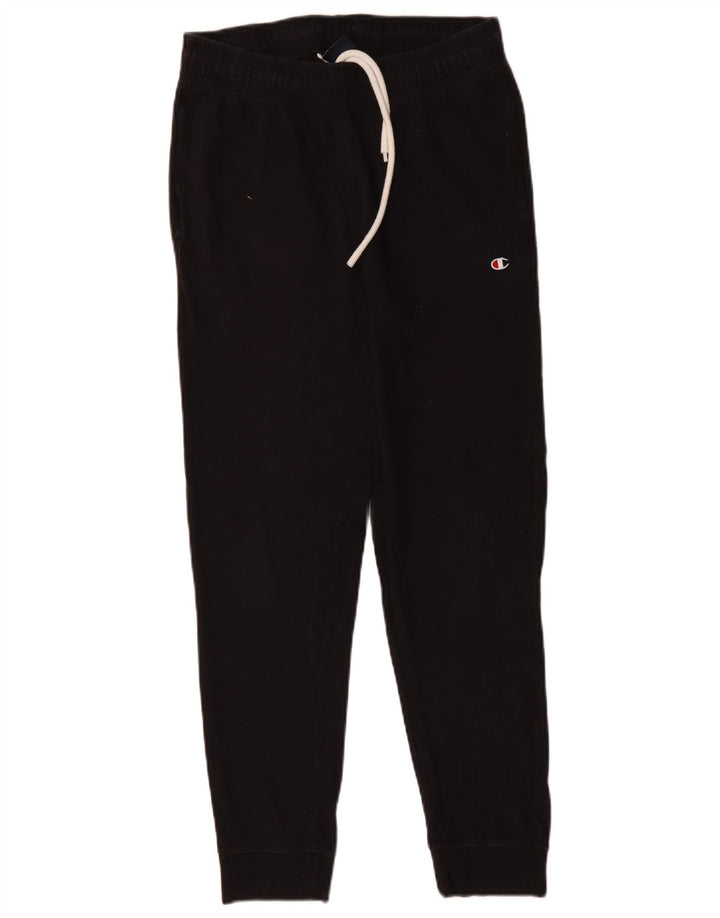 Ανδρική φόρμα Champion Παντελόνι Joggers Μικρό μαύρο βαμβακερό