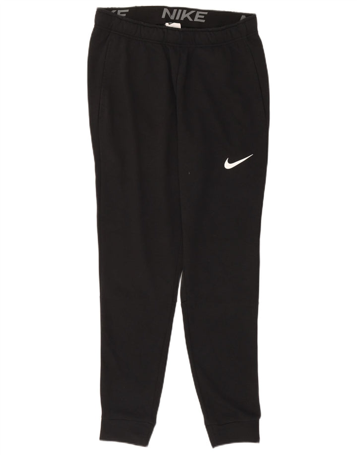 Ανδρική φόρμα Nike Παντελόνι Joggers Μεσαίο μαύρο βαμβακερό