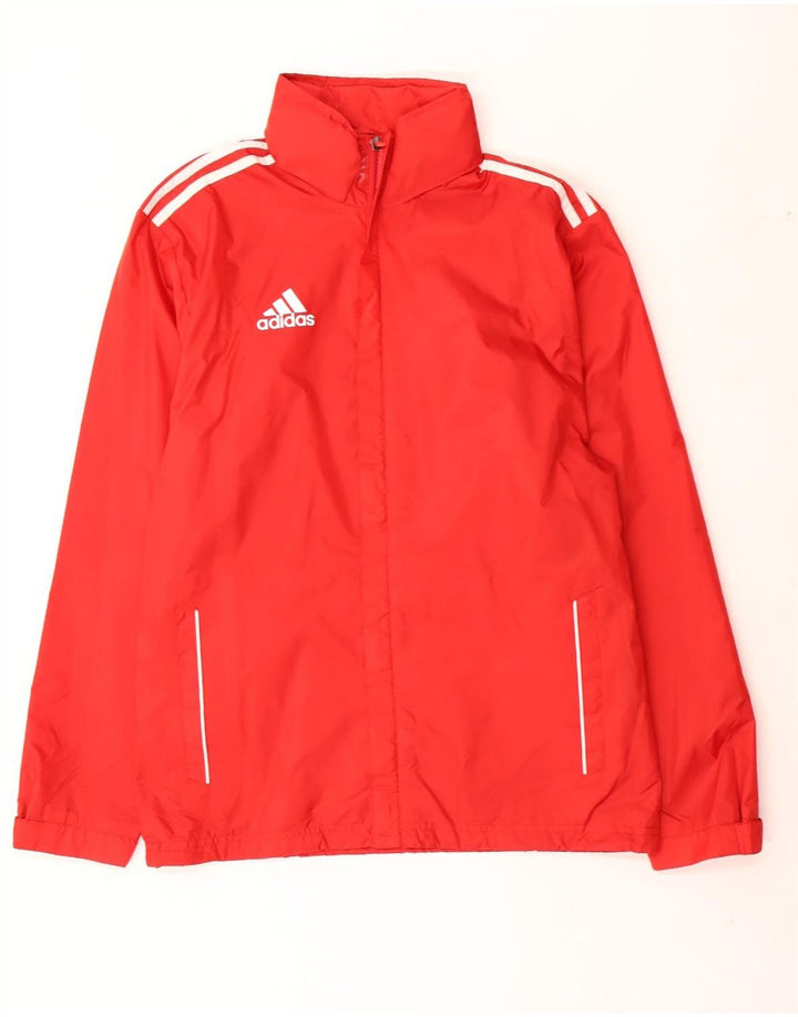 Ανδρικό αντιανεμικό μπουφάν Adidas μικρό κόκκινο νάιλον